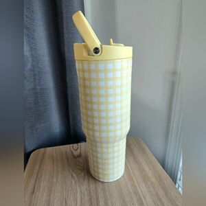 Brand New HydroJug 32 oz Sport Sunny Sips Gingham